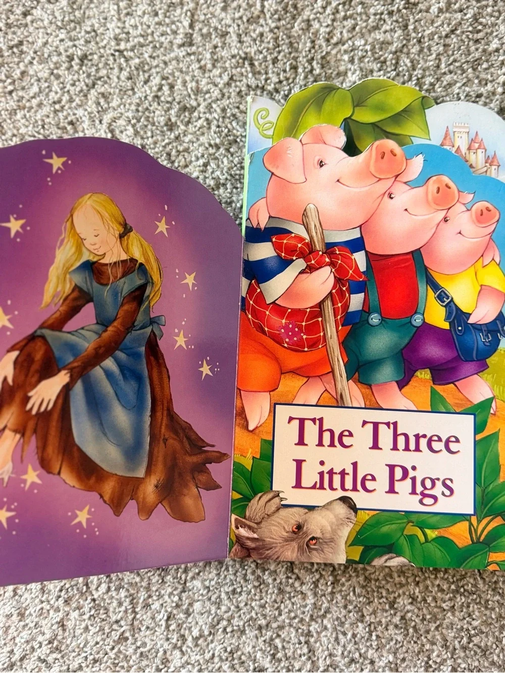 Set of 2-Classic Fairytale Collection & ABC's Board Books - Multicolor